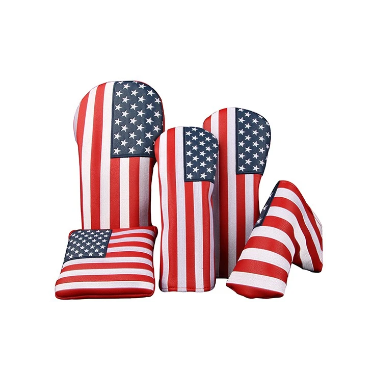 USA Golf Wood Headcover Set