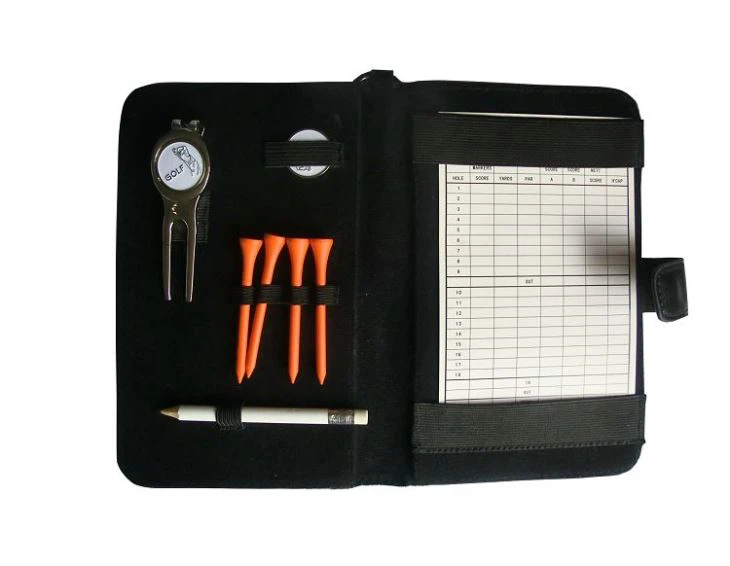 PU Golf Score Card Holder